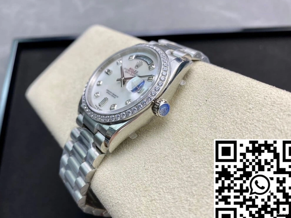 128396TBR-0005 Rolex Diamond-set Date Bezel Factory EW Day 1013